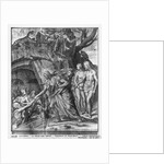 Life of Christ, Christ's Descent into Limbo, preparatory study of tapestry cartoon for the Church Saint-Merri in Paris, c.1585-90 by Henri Lerambert