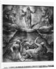 Life of Christ, Transfiguration of Christ on Mount Tabor, preparatory study of tapestry cartoon for the Church Saint-Merri in Paris, c.1585-90 by Henri Lerambert