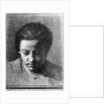 Head of a young man looking down by Nicolas-Bernard Lepicie