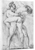 Hercules strangling Antaeus by Louis Charles Auguste Couder