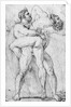 Hercules strangling Antaeus by Louis Charles Auguste Couder