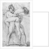 Hercules strangling Antaeus by Louis Charles Auguste Couder