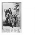 Satirical cartoon lampooning Louis XIV, 1693-1705 by French School