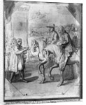 Louis XIV receiving the submission of a town by Charles Le Brun
