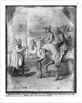 Louis XIV receiving the submission of a town by Charles Le Brun