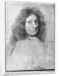 Portrait of a man, turned to the right by Charles Le Brun
