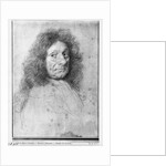 Portrait of a man, turned to the right by Charles Le Brun