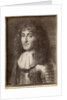 Portrait of a man wearing armour by Charles Le Brun