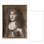 Portrait of a man wearing armour by Charles Le Brun