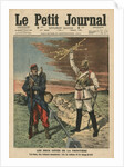 Both sides of the border by French School