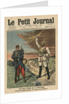 Both sides of the border by French School