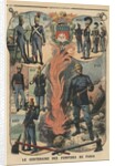Paris firemen centenary by French School