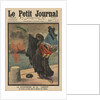 Catastrophe of the pre-dreadnought battleship 'Liberte', France in mourning for the victims by French School