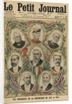 The Presidents of the French Republic from 1817 to 1913 by French School
