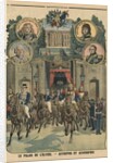 The Elysee Palace, formerly and today by French School
