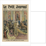 Princess Radziwill at a fancy dress ball in Rome by French School