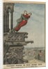 Tragic suicide of two young people from the tower of the cathedral in Antwerp by French School