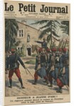 Honour to Joan of Arc, a regiment saluting the birthplace of the heroine at Domremy by French School