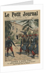 Honour to Joan of Arc, a regiment saluting the birthplace of the heroine at Domremy by French School