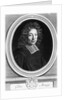 Gilles Menage, 1692, engraved in 1698 by Pierre Louis van Schuppen by Roger de Piles