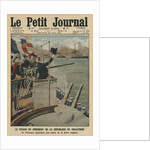 Presidential trip of Raymond Poincare to England by French School