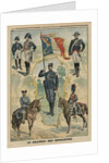 The flag of the Gendarmes by French School