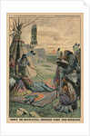 Death of Hiawatha by French School