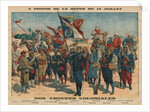 Review of the 14th July, Our Colonial Troops by French School