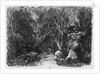 The Stream through the trees, 1880 by Rodolphe Bresdin