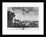 View of the Town and Port of Bayonne seen from the avenue of Bouflers near the gate of Mousserole, series of 'Les Ports de France' by Claude Joseph Vernet