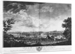 View of the Town and Port of Bayonne seen from halfway down the citadel by Claude Joseph (after) Vernet