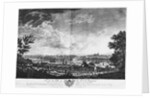 View of the Town and Port of Bayonne seen from halfway down the citadel by Claude Joseph (after) Vernet