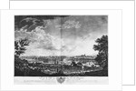 View of the Town and Port of Bayonne seen from halfway down the citadel by Claude Joseph (after) Vernet