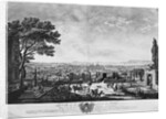 Town and Port of Toulon, seen from halfway down the mountain behind, series of 'Les Ports de France' by Claude Joseph Vernet