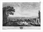 Town and Port of Toulon, seen from halfway down the mountain behind, series of 'Les Ports de France' by Claude Joseph Vernet