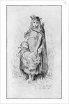 Poor girl with a child in London by Gustave Dore