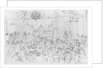 Album of the Siege of Paris, Election meeting rue Maison Dieu, Plaisance by Gustave Dore