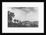 View of Bayonne seen from the avenue of Bouflers near the gate of Mousserole, 1761 by Claude Joseph Vernet