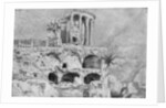 Temple of the Sibyl, Tivoli by Claude Joseph Vernet