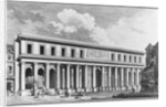 The Academy of Surgery, Paris, engraved by Claude Rene Gabriel Poulleau 1773 by French School