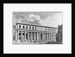 The Academy of Surgery, Paris, engraved by Claude Rene Gabriel Poulleau 1773 by French School