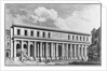 The Academy of Surgery, Paris, engraved by Claude Rene Gabriel Poulleau 1773 by French School