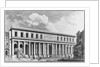 The Academy of Surgery, Paris, engraved by Claude Rene Gabriel Poulleau 1773 by French School