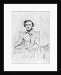 Portrait of Charles Alexis Henri Clerel de Tocqueville, 1844 by Theodore Chasseriau