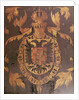 Coat of Arms of Charles V, Holy Roman Emperor, 1558 (oil on panel by Flemish School