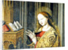 The Virgin Mary reading from a book of Hours, c.1445 by Master of the Aix Annunciation