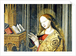 The Virgin Mary reading from a book of Hours, c.1445 by Master of the Aix Annunciation