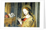 The Virgin Mary reading from a book of Hours, c.1445 by Master of the Aix Annunciation