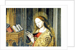 The Virgin Mary reading from a book of Hours, c.1445 by Master of the Aix Annunciation