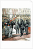 Arrival of the President of the French Republic, M. Loubet, in Rome for a state visit to Italy in April, 1904 by French School